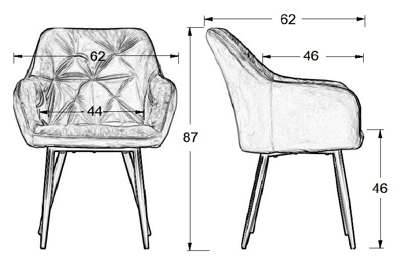 krzesło model D19